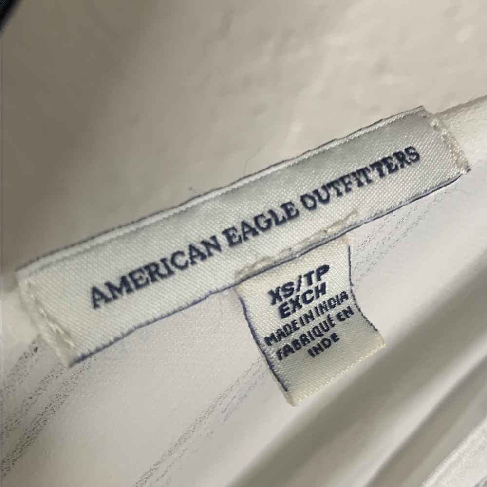 American eagle outfitters stripped jumpsuit xs - Picture 2 of 6